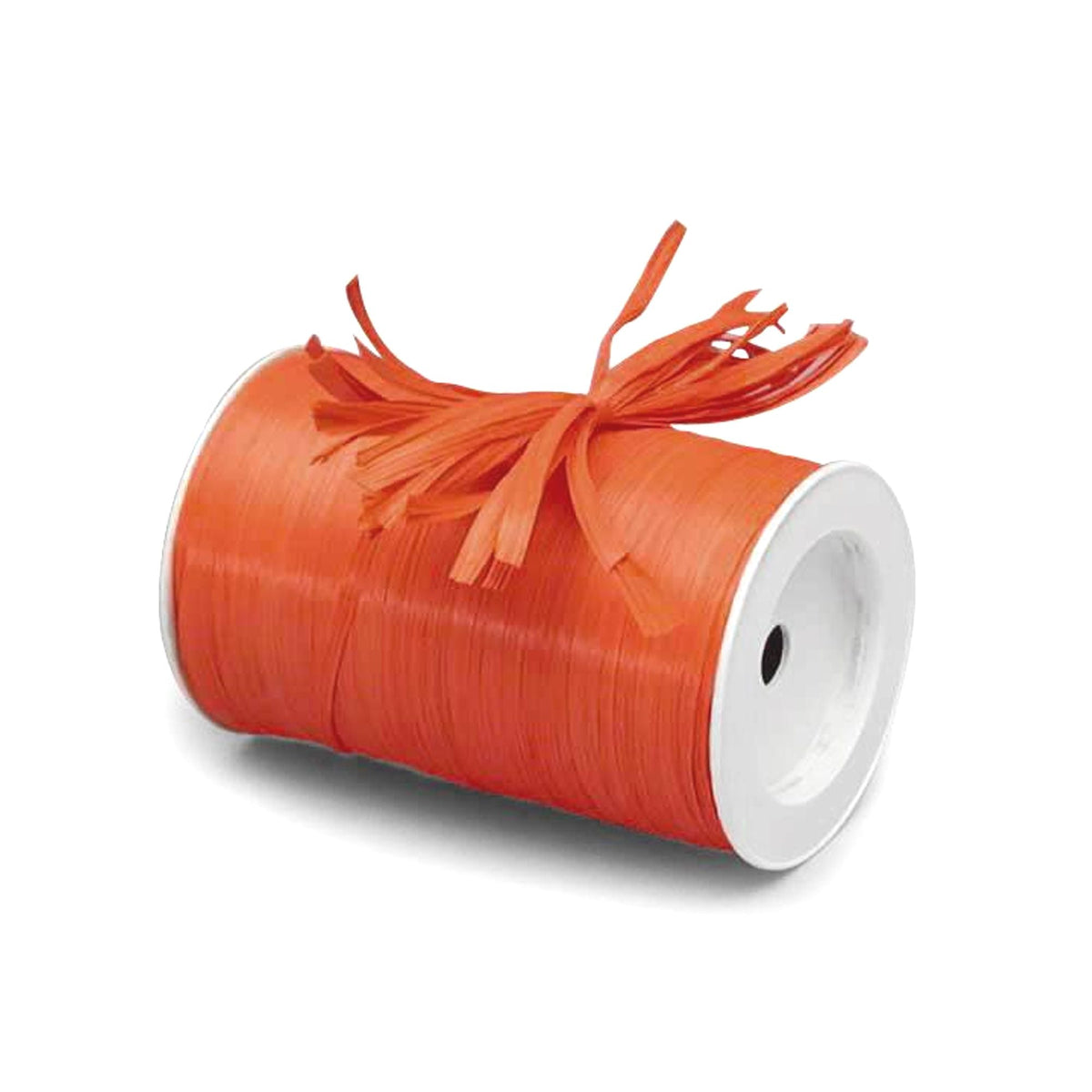 Matte Raffia Ribbon, 1/4-Inch, 100-Yard Orange