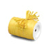 Yellow Raffia | Rustic Yellow Ribbon | Colored Matte Raffia Ribbon - Yellow - 1/4in. x 100 Yds (pm4434851)