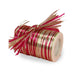 Christmas Raffia Ribbon | Holiday Raffia | 3-In-1 Beauty Pearlized Raffia Ribbon - Celadon, Red, and White - 1/4in. x 33 Yards (pm443490001)