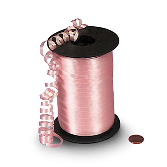 Pastel Pink Curling Ribbon - Crimped - 3/16in. X 500 Yards (pm4435039)