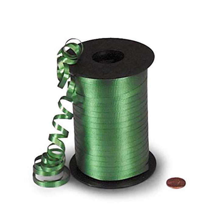 Emerald Green Curling Ribbon - Crimped - 3/16in. X 500 Yards (pm4435060)