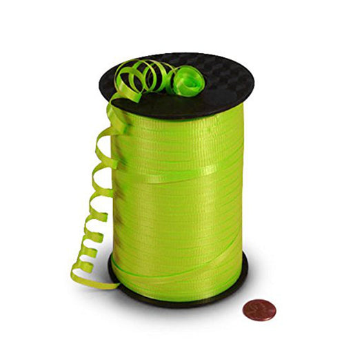 Lime Green Curling Ribbon - Crimped - 3/16in. X 500 Yards (pm4435067)