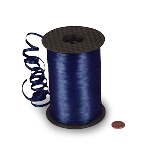 3/16in. X 500 Yards Navy Crimped Curling Ribbon (pm4435072)