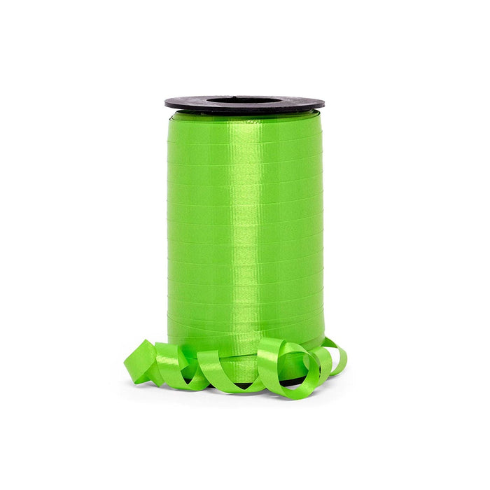 Lime Curling Ribbon | Lime Balloon Ribbon | Lime Green Crimped Curling Ribbon - 3/8in. x 250 Yds (pm4435667)
