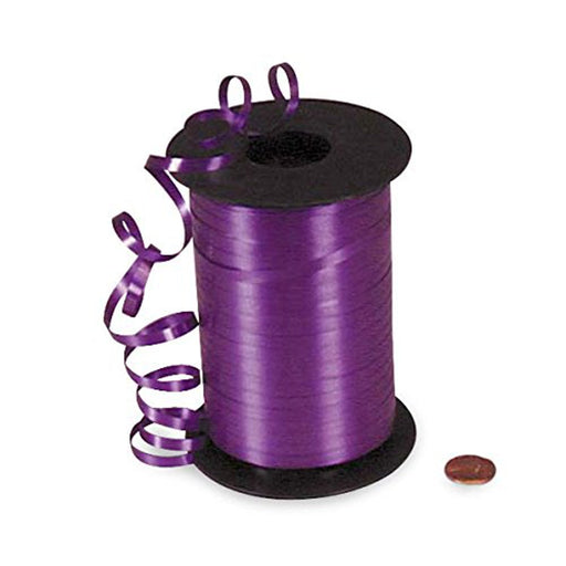 Purple Curling Ribbon - Smooth Finish - 3/16in. X 500 Yards (pm4436080)
