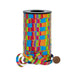 Colorful Curling Ribbon | Color Block Ribbon | Multi Crazy Stripes Printed Curling Ribbon - 3/8in. x 250 Yards (pm44365999)