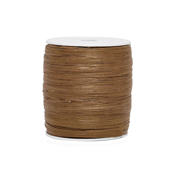 Brown Raffia Ribbon | Brown Straw Ribbon | Brown Paper Raffia Ribbon ...