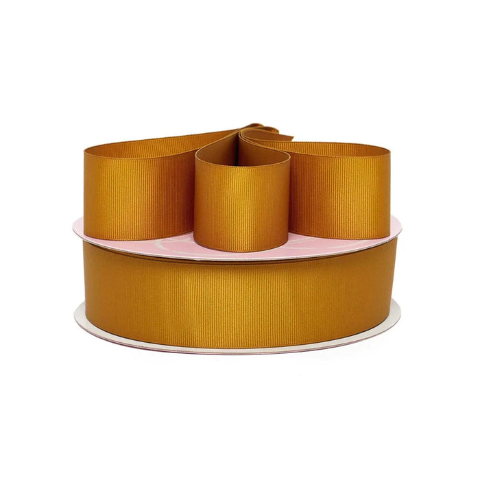 Old Gold Ribbon | Harvest Gold Grosgrain Ribbon - 5/8in. x 50 Yards (pm46058559a)