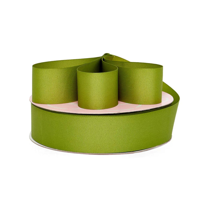 Moss Green Ribbon | Apple Green Grosgrain Ribbon - 5/8in. x 50 Yards (pm46058565a)