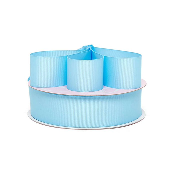 Blue Grosgrain Ribbon | Blue Ribbed Ribbon | Light Blue Grosgrain Ribbon - 5/8in. x 50 Yards (pm46058578)