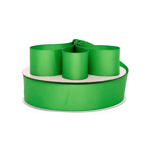 Ribbed Green Ribbon | Bud Green Grosgrain Ribbon - 5/8in. x 50 Yards (pm46058566)