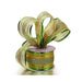 Green Christmas Ribbon | Wreath Ribbon | Green Wendy Striped Holiday Ribbon - 2 1/2in. x 10 Yds (pm56162902)