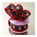 Patriotic Ribbon | 4th of July Ribbon | American Star on Natural Ribbon - 1 1/2in. x 10 Yds (pm565081500)