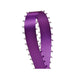 Purple Picot Edge Ribbon | Purple Picot Satin Ribbon - Double Faced - 3/8in. x 50 Yards (pm575180480)