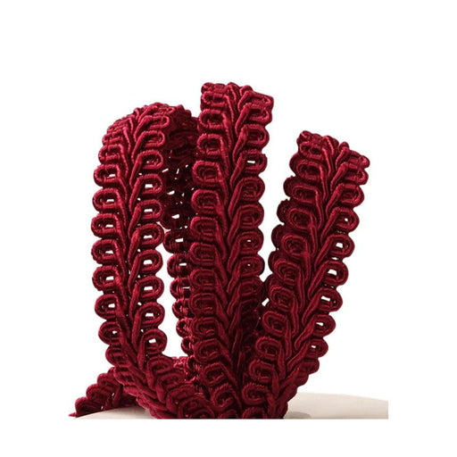 Burgundy Guimpe Trim | Wine Braid Trim | Wine Gimp Braid Trim - 3/8in. x 10 Yds (pm5828431)