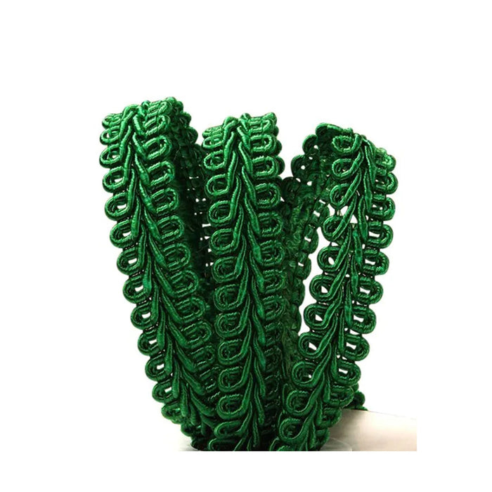 Emerald Green Costume Trim | Green Guimp | Emerald Green Gimp Braid Trim - 3/8in. x 10 Yds (pm5828461)