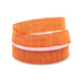 Orange Linen Ribbon | Thanksgiving Ribbon | Faux Linen Ribbon - Tangerine - 5/8in. x 25 Yds (pm59600540)