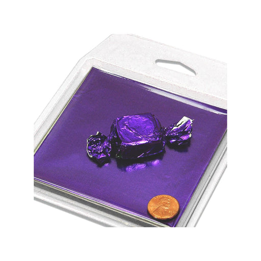 Purple Chocolate Wrappers | Purple Candy Wrappers - Foil - Square - 3in. x 3in. - 125 Pieces/Pkg. (pm849903180)