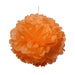 Large Orange Poms | Orange Party Decor | Orange Tissue Paper Pom Poms - 12in. - 5 Pieces/Pkg. (pm892311240)