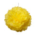 Big Yellow Poms | Large Yellow Pom-Poms | Sunshine Yellow Tissue Paper Pom Poms - 12in. Diameter - 5 Pieces/Pkg. (pm892311250)