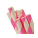 Pink Striped Straws | Pink Straws | Pink Stripe Patterned Paper Straws - 10 Pieces/Pkg. (pm9685638)
