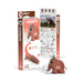 Mammoth Craft | Mammoth Gift | EUGY Mammoth 3D Puzzle - Completed Size 2.83in. L x 1.5in. W x 1.81in. H (sl105612)