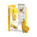 Llama Puzzle | Llama Toy | Llama Craft Kit | EUGY Llama 3D Puzzle - Completed Size 2.28in. L x 1.38in. W x 3.62in. H (sl105615)