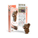 Brown Bear Figurine | Brown Bear Toy | Brown Bear 3D Cardboard Model Kit - Completed Size 1.73in. L x 1.57in. W x 2.36in. H (sl105620)
