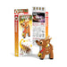 Reindeer Puzzle | Reindeer Toy | EUGY Reindeer 3D Puzzle - Completed Size 2.72in. L x 1.97in. W x 3.46in. H (sl105635)