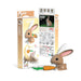 Rabbit Puzzle | Rabbit Toy | Rabbit Craft | EUGY Rabbit 3D Puzzle - Completed Size 2.8in. L x 1.34in. W x 2.56in. H (sl105652)