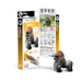 Gorilla Puzzle | Gorilla Toy | Gorilla Craft Kit | EUGY Gorilla 3D Puzzle - Completed Size 2.36in. L x 1.73in. W x 2.56in. H (sl105658)