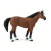 Mini Quarter Horse | Mini Racing Horse | Quarter Horse Gelding Figurine - 4.75in. L x 1.35in. W x 3.55in. H - 1 Piece (sl153005)