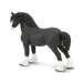 Mini Draught Horse | Mini Shire Stallion | Shire Stallion Figurine - 4.55in. L x 1.4in. W x 4in. H - 1 Piece (sl159505)