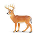 Mini Deer with Antlers | White Tail Buck Model | White Tail Buck Figurine - 4.4in. L x 1.65in. W x 4in. H - 1 Piece (sl180029)