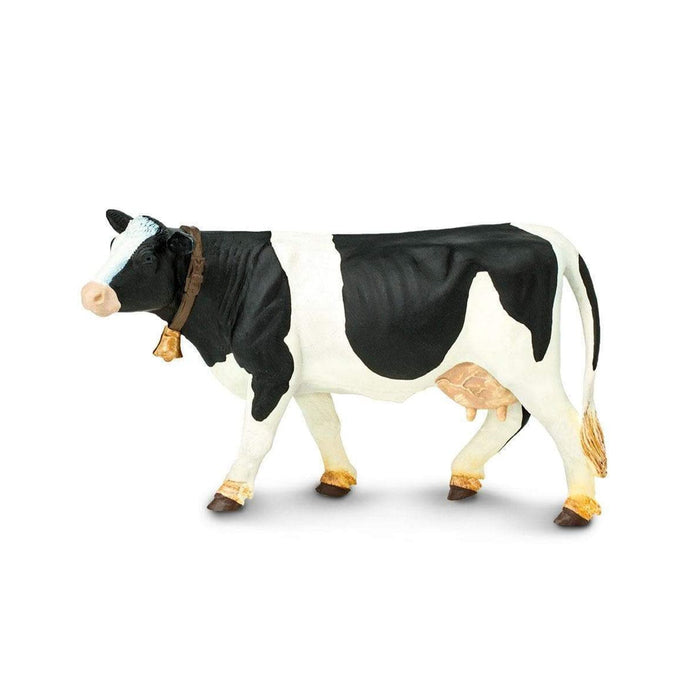 Holstein Cow Toy | Mini Holstein Cow | Holstein Cow Figurine - 5.05in. L x 1.6in. W x 2.95in. H - 1 Piece (sl232629)