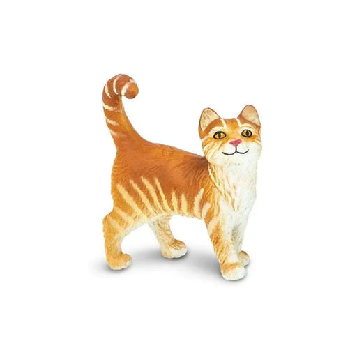 Orange Tabby Figurine | Mini Tabby Cat | Tabby Replica - 2.5in. x 2in. - 1 Piece (sl235529)