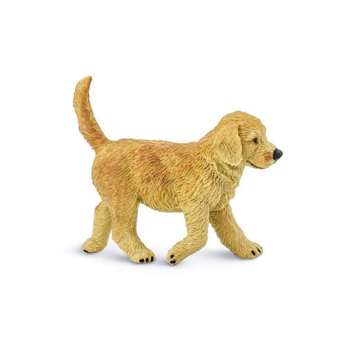 Toy Puppy | Mini Golden Retriever Puppy | Golden Retriever Puppy Figurine - 2.5in. L x 0.8in. W x 2.1in. H - 1 Piece (sl253229)