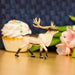 Miniature Caribou | Reindeer Figurine | Miniature Reindeer - 3.5in. L x 1.4in. W x 3.3in. H - 1 Piece/Pkg. (sl277929)