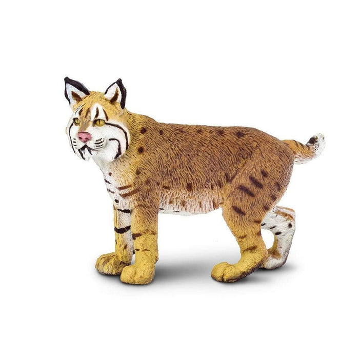 Mini Bobcat | Bobcat Figurine | Bobcat Figure - Plastic - 2.9in. L x 0.85in. W x 2.1in. H - 1 Piece (sl297029)