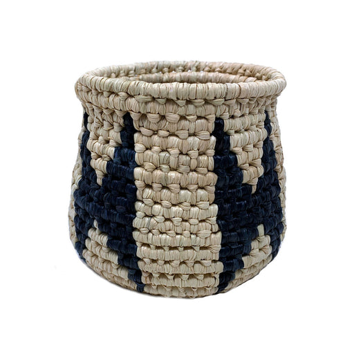 Basket Weaving Kit | Craft Kit for Mom | Coiled Basket Kit - Mariposa Stitch - Makes One 4in. x 3in. Basket (tckcbmp)